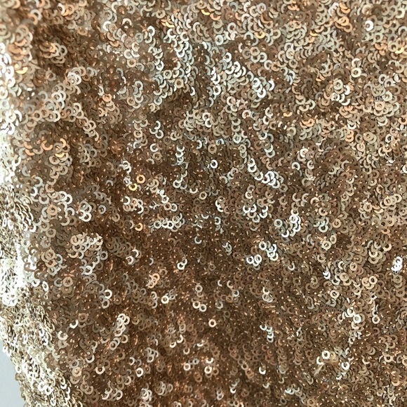 Boston Proper Gold Sequined Top Size XS - Picture 6 of 14